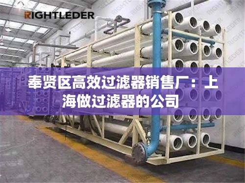 奉贤区高效过滤器销售厂：上海做过滤器的公司 